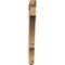 Ekena Millwork Balboa Craftsman Rough Sawn Bracket, Western Red Cedar, 4"W x 48"D x 48"H BKT04X48X48BOA04RWR - alternate 2